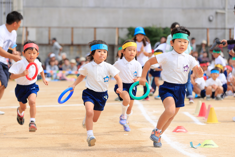 運動会　かけっこ